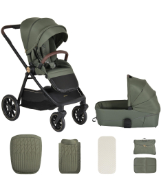Cangaroo kolica za bebe Celebrity 3 u 1 Deep Green