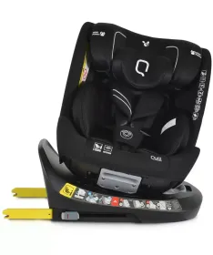 Cangaroo Quill roto Isofix auto sedište za bebe 40-150cm Black
