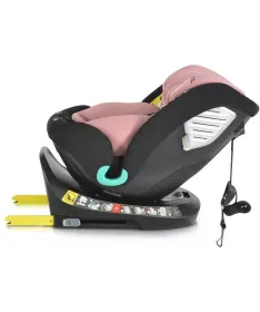 Cangaroo Quill roto Isofix auto sedište za bebe 40-150cm Pink