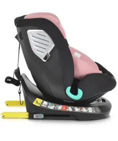 Cangaroo Quill roto Isofix auto sedište za bebe 40-150cm Pink
