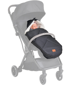 Cangaroo zimska vreća za bebe za kolica Luxe Black