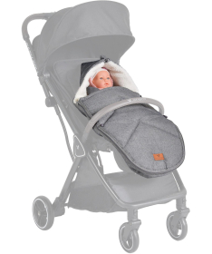 Cangaroo zimska vreća za bebe za kolica Luxe Grey