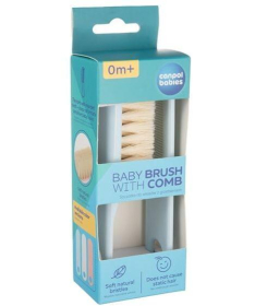 Canpol Babies češalj i četka za bebe Soft 0m+ 2/424 Blue