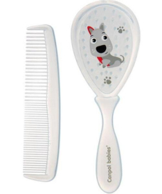 Canpol Babies četka i česalj za bebe 2/419 cute Animals Blue