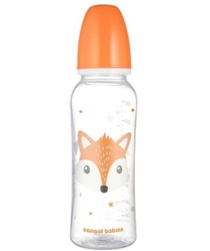 Canpol Babies flašica za bebe Cute Animals 250ml Orange - 11/841