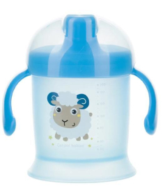 Canpol Babies non spill šolja sa ručkama 31/300 200ml Bunny&Company Blue