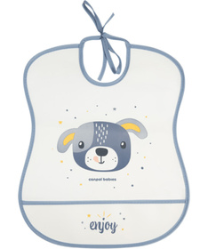 Canpol Babies portikla sa džepom Cute Animals pvc 2/919 Blue
