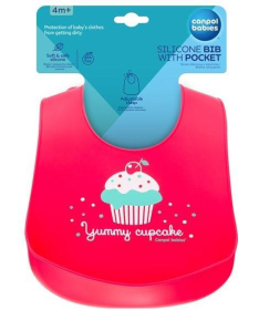 Canpol Babies silikonska portikla Cupcake Red - 74/020