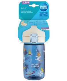 Canpol Babies sportska flašica za decu 400ml Junior Blue
