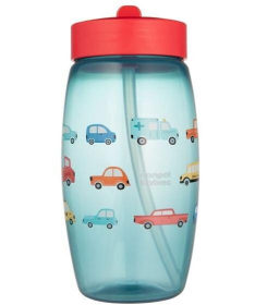 Canpol Babies sportska šolja sa savitljivim kljunom 400ml Cars 56/618_blu