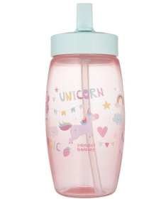 Canpol Babies sportska šolja sa savitljivim kljunom 400ml Unicorns 56/618_pin