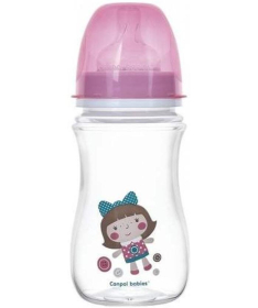Canpol Babies flašica 300 ml široki vrat antikolik - easy start - toys