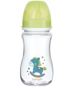 Canpol Babies flašica 300 ml široki vrat antikolik - easy start - toys