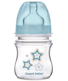 Canpol Babies flašica široki vrat antikolik 35/216 easy start blue - newborn baby 120ml
