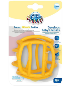 Canpol Babies glodalica za bebe - silicon sensory ball - 80/303