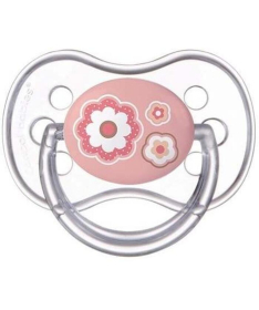 Canpol Babies silikonska varalica 0 - 6m 22/580 1kom newborn baby roze