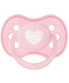 Canpol Babies varalica symmetric silicone 6 - 18 m 1 pc pastelove