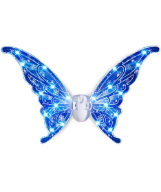 Čarobna svetleća krila za decu Plava - 1043107