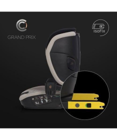 Cavoe Grand Prix i-Size Isofix auto sedište za decu 100-150cm Taupe