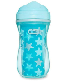 Chicco čaša za devojčice 14m+ Active Cup 266 ml Plava - A049963