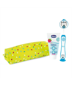 Chicco dečiji set za pranje zuba 36m+ Tigar