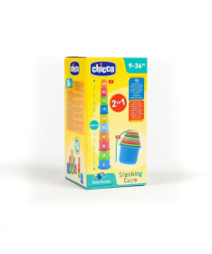 Chicco igračka za bebe Kupovi za slaganje 2 u 1 - A017366