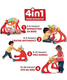 Chicco interaktivni centar za igru dece 4 u 1 A108584