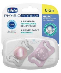 Chicco laža za devojčice Micro silikon 0-2 meseca Roze - A075991