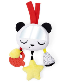 Chicco ogledalce crno-bela viseća igračka za bebe Panda - A108586