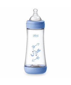 Chicco Perfect 5 plastična flašica za bebe 4m+ 300ml - Plava - A075870