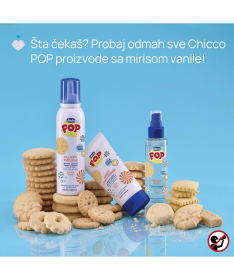 Chicco pop vanila pena za telo i kosu za decu 2u1 200ml
