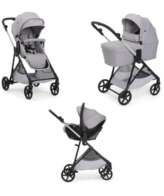 Chicco Seety kolica za bebe 3 u 1 sa auto sedištem First Recline 40-87cm Cloud