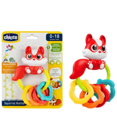 Chicco senzorna zvečka-glodalica za bebe Veverica - A081536