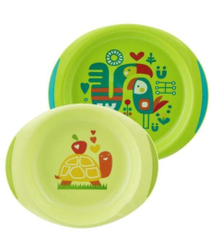 Chicco set tanjira za decu Zeleni