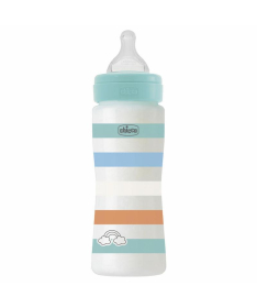 Chicco WB plastična flašica za bebe 4m+ 330ml - Green - A073733