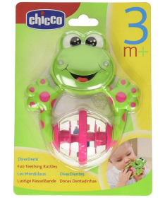 Chicco zvečka Žaba igračka za bebu