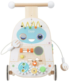 Classic World Montesori hodalica Robot Drvena igračka za decu - 30826