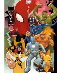 Clementoni Puzzle za decu Marvel 80 godina 1000 delova - 35538