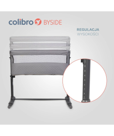 Colibro Byside kolevka za bebe do 9 kg Dove