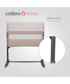 Colibro Byside kolevka za bebe do 9 kg Toupe