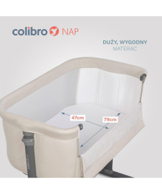 Colibro Nap kolevka za bebe do 9 kg Taupe