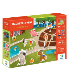 Dodo magnetne puzzle za decu Farma 44 elemenata - A066201