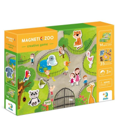 Dodo magnetne puzzle za decu Zoološki vrt 35 elemenata - A066202