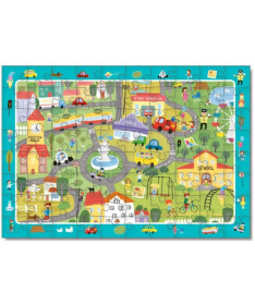 Dodo puzzle za decu Život u gradu 80 elemenata - A066229