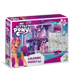 Dodo puzzle za decu My little Pony u diskoteci 2u1 60 delova - A082428