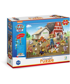 Dodo puzzle za decu Paw patrol na farmi 60 delova - A082437