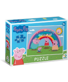 Dodo puzzle za decu Peppa prase duga 30 elemenata - A066217