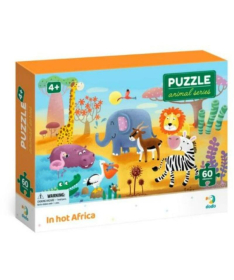 Dodo puzzle za decu u Toploj Africi 60 elemenata - A066215