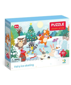 Dodo puzzle za decu Životinje na klizanju 60 delova - A066218