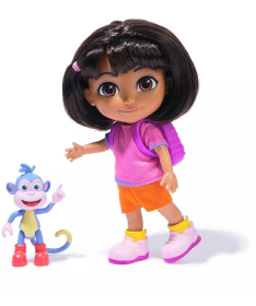 Dora the explorer lutka sa majmunčetom i rancem